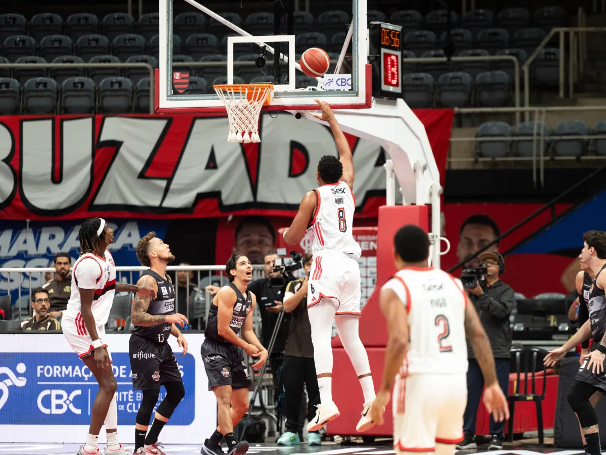 Flamengo supera o Caxias do Sul e conquista a segunda vitória no NBB